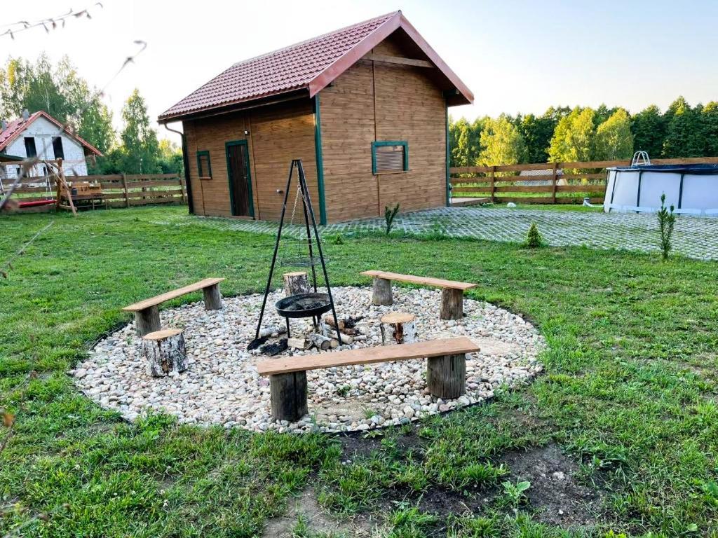 Zielona Chatka Nad Sapina Позездже Екстериор снимка