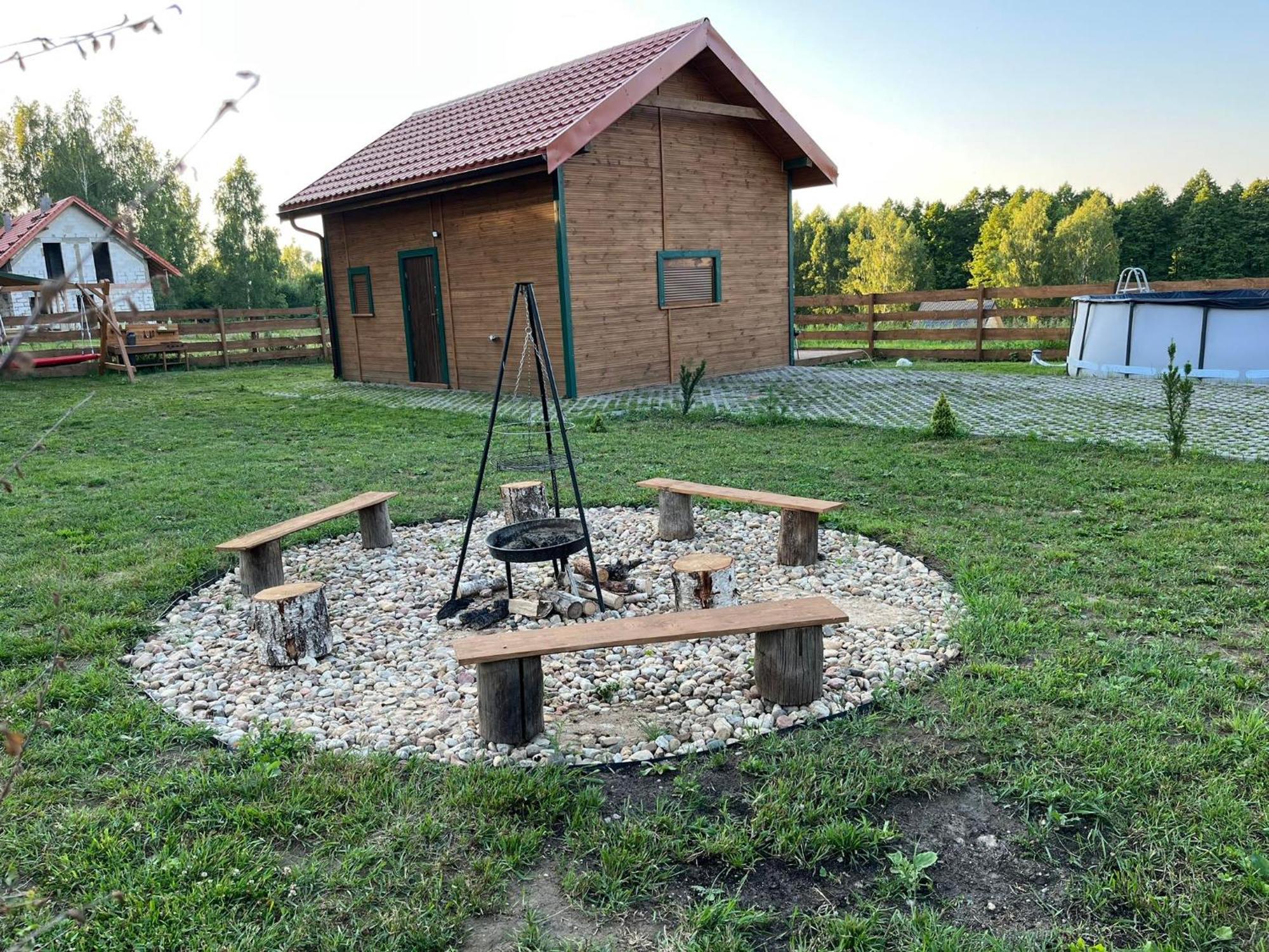 Zielona Chatka Nad Sapina Позездже Екстериор снимка